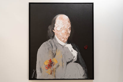 Benjamin Franklin contemporary painting art