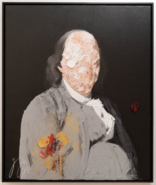 Benjamin Franklin contemporary painting art