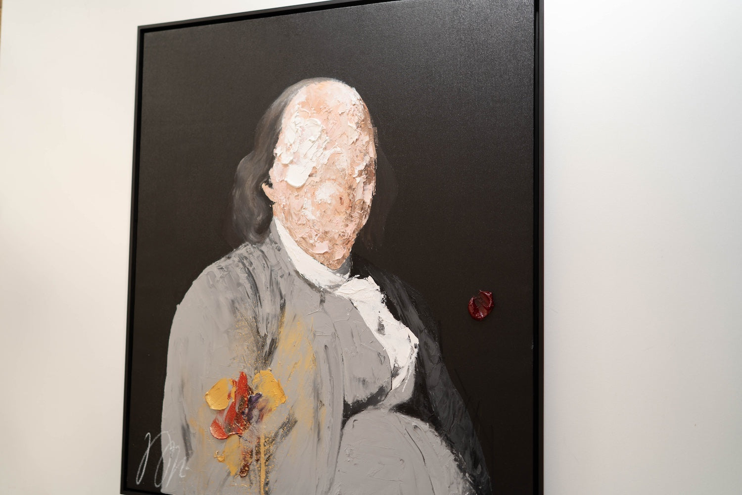 Benjamin Franklin contemporary painting art