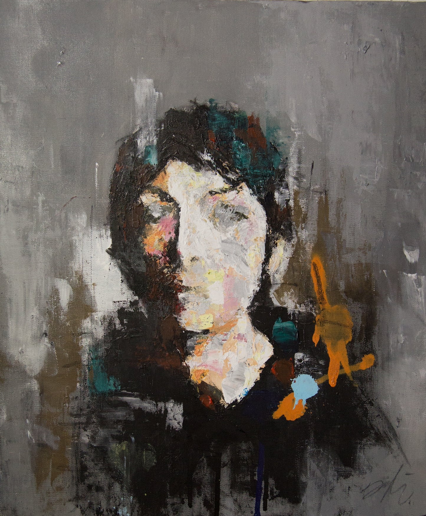 Portrait works untitled (The Beatles) contemporary painting