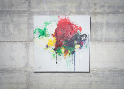 Floral No,3 contemporary painting art