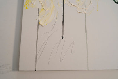 Flowers contemporary painting art
