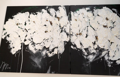 Flowers contemporary painting art
