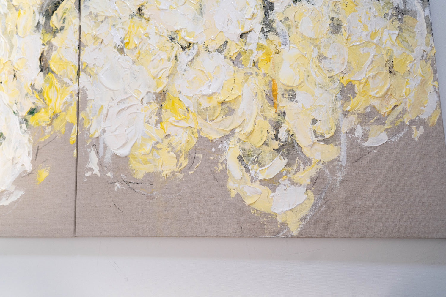 Flowers contemporary painting art