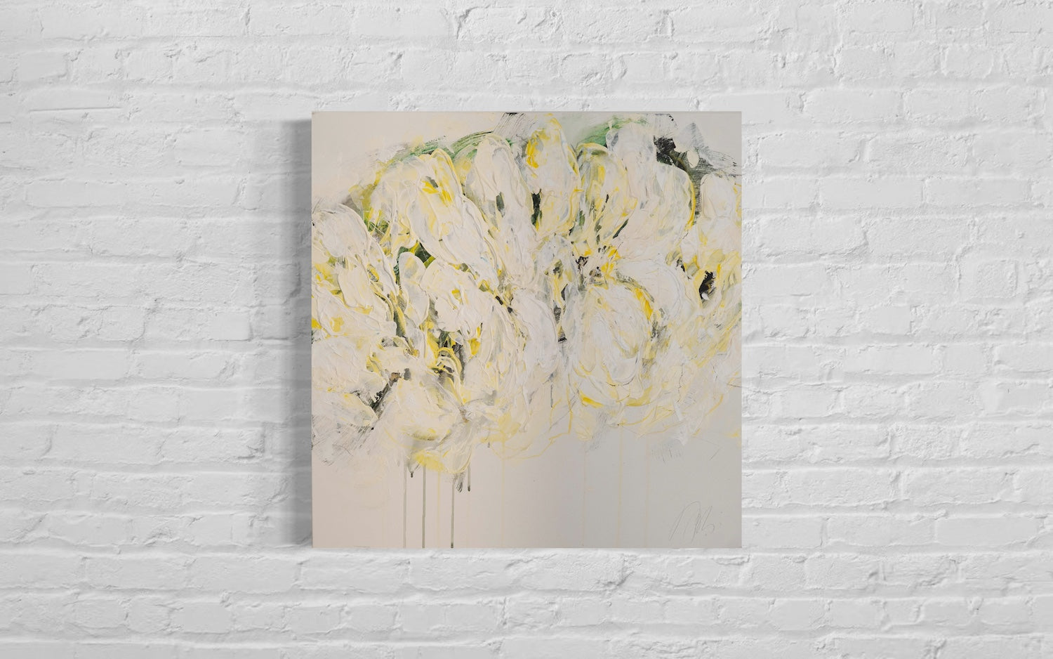 Flowers contemporary painting art