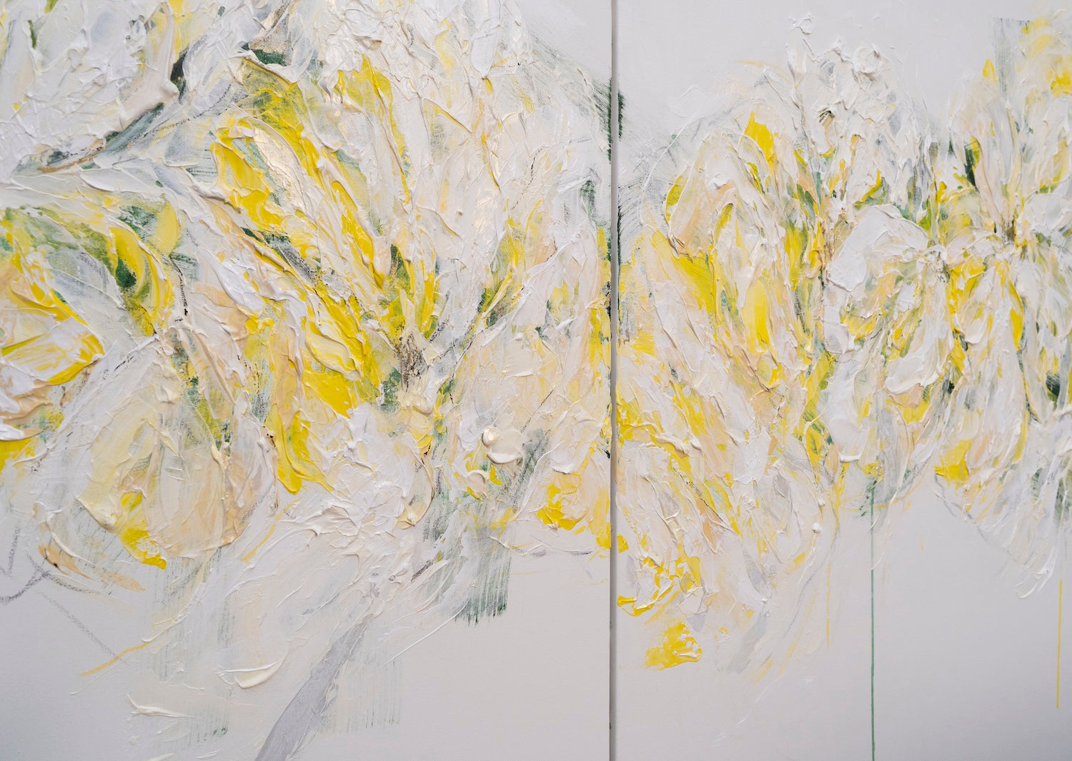 contemporary painting Flowers