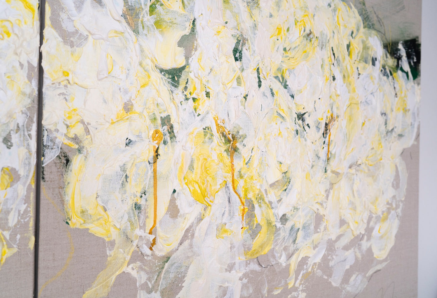Flowers contemporary painting art