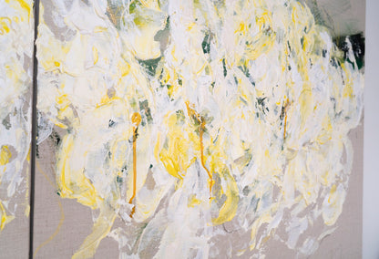 Flowers contemporary painting art