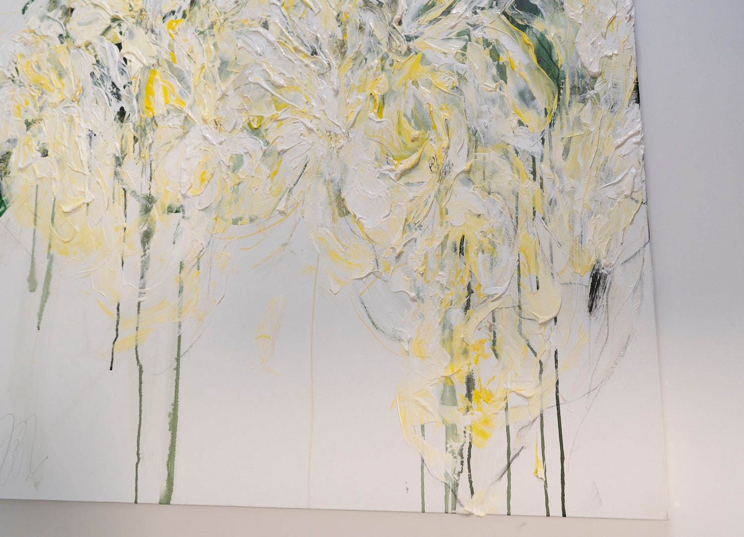 Flowers contemporary painting art