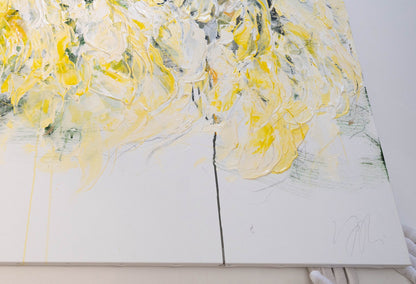 Flowers contemporary painting art