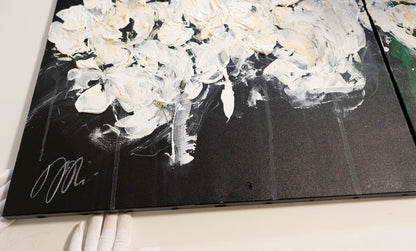 Flowers contemporary painting art
