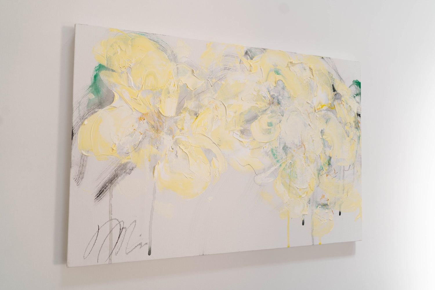 Flowers contemporary painting art