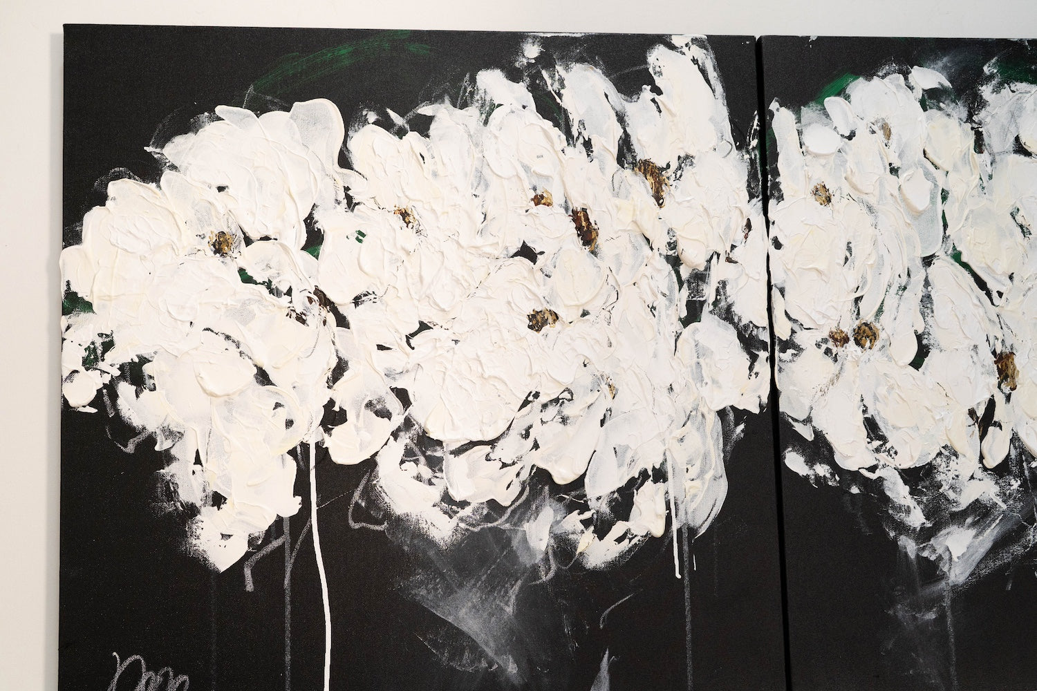 Flowers contemporary painting art