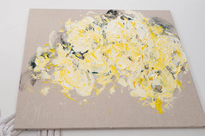 Flowers contemporary painting art