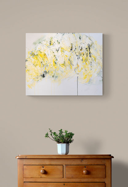 Flowers contemporary painting art