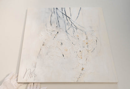 Flowers contemporary painting art