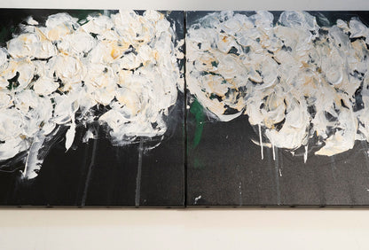 Flowers contemporary painting art