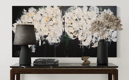 Flowers contemporary painting art