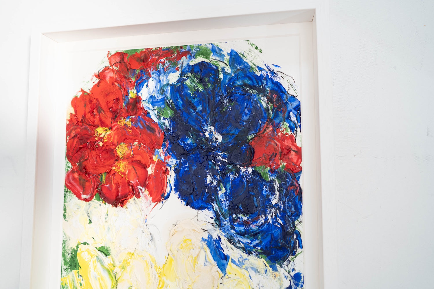Flowers contemporary painting art