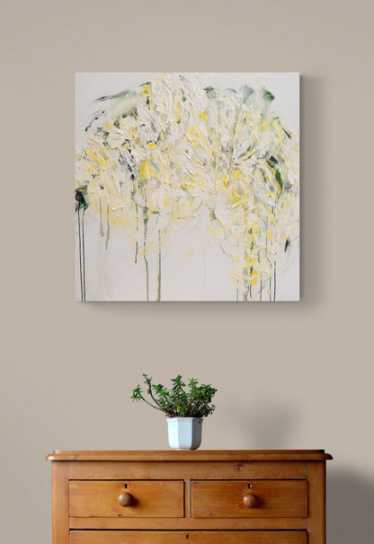 Flowers contemporary painting art
