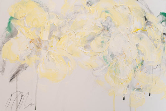 Flowers contemporary painting art