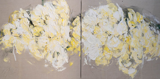 Flowers contemporary painting art