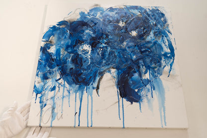 Flowers contemporary painting art