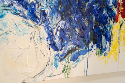 Flowers contemporary painting art