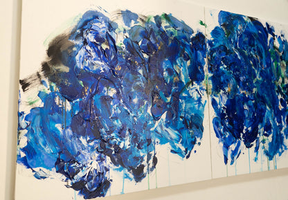 Flowers contemporary painting art