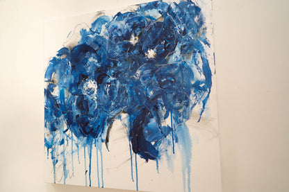 Flowers contemporary painting art