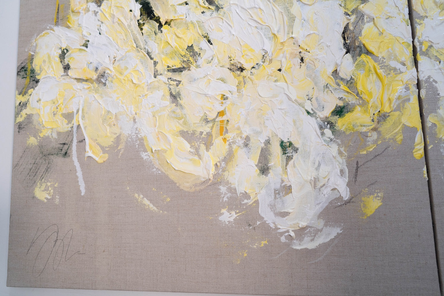Flowers contemporary painting art