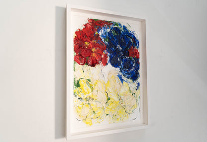 Flowers contemporary painting art