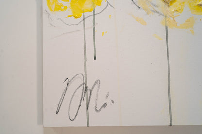 Flowers contemporary painting art