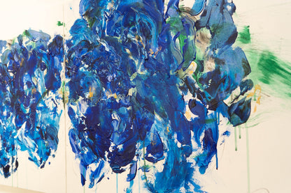 Flowers contemporary painting art