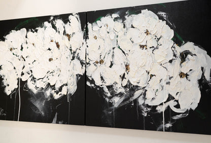 Flowers contemporary painting art