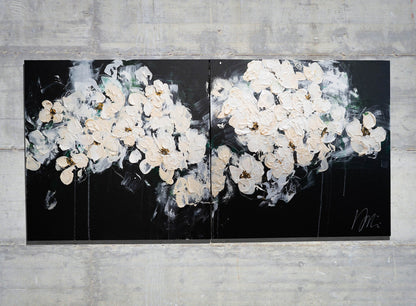 Flowers contemporary painting art