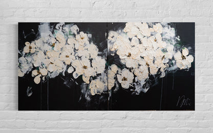 Flowers contemporary painting art