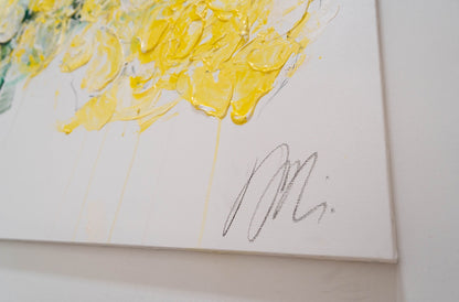 Flowers contemporary painting art
