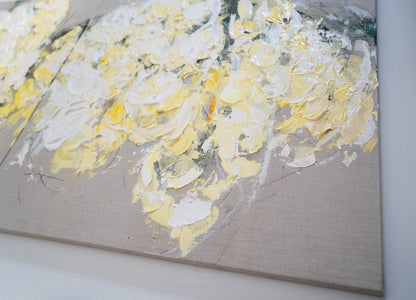 Flowers contemporary painting art