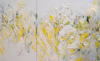 contemporary painting Flowers