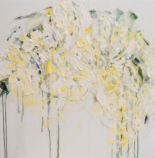 Flowers contemporary painting art