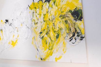 Flowers contemporary painting art