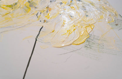 Flowers contemporary painting art