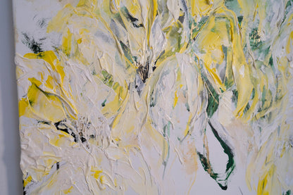 Flowers contemporary painting art