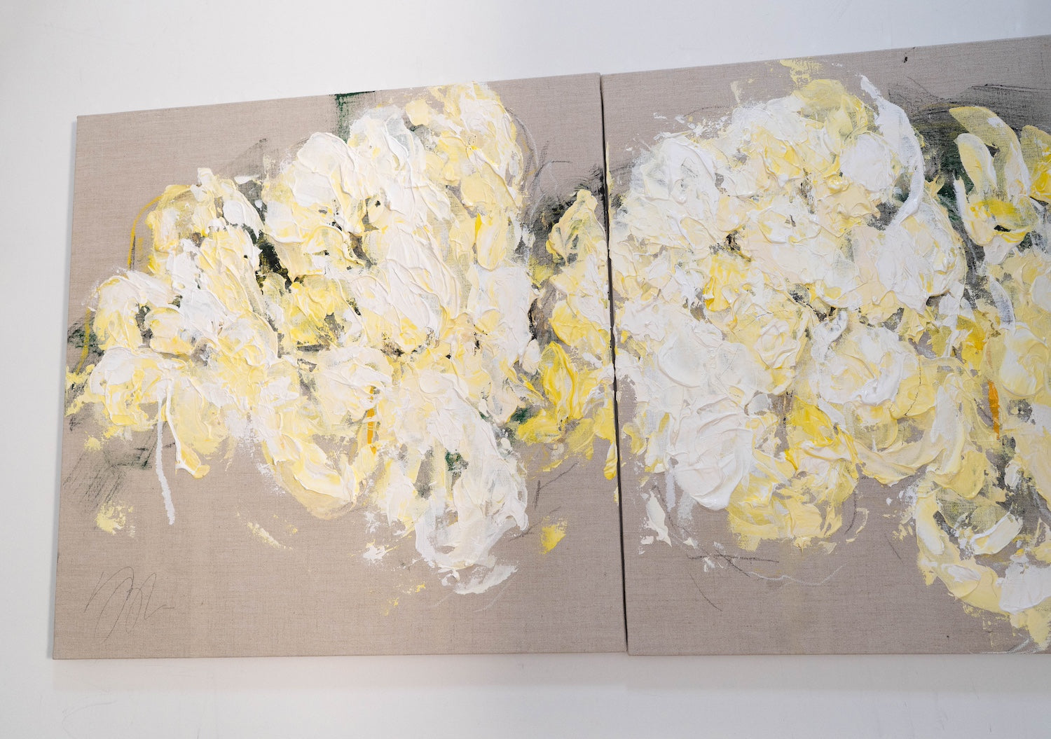 Flowers contemporary painting art