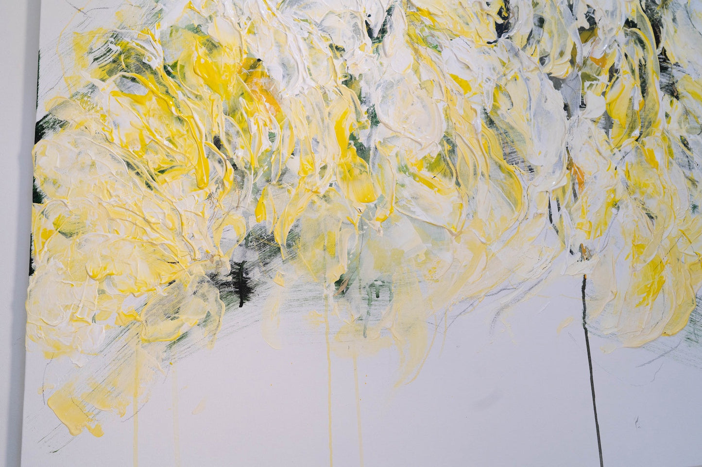 Flowers contemporary painting art