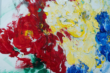 Flowers contemporary painting art
