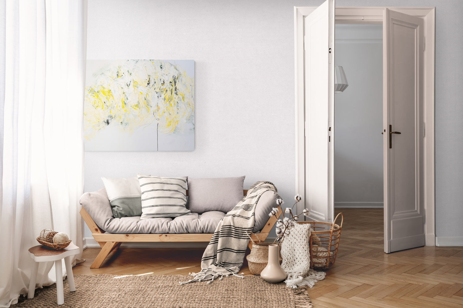 Flowers contemporary painting art