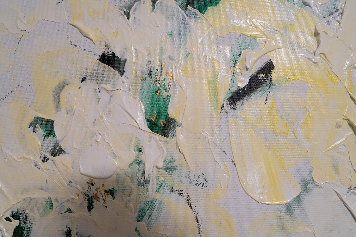 Flowers contemporary painting art