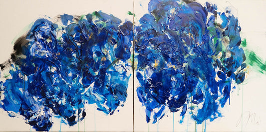 Flowers contemporary painting art